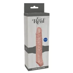 Guaina pene pelle chiara Extension Sleeve L Guaina pene pelle chiara Extension Sleeve L