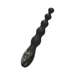 Vibratore anale sfere graduate nero Vibratore anale sfere graduate nero