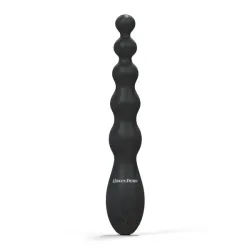Vibratore anale sfere graduate nero Vibratore anale sfere graduate nero