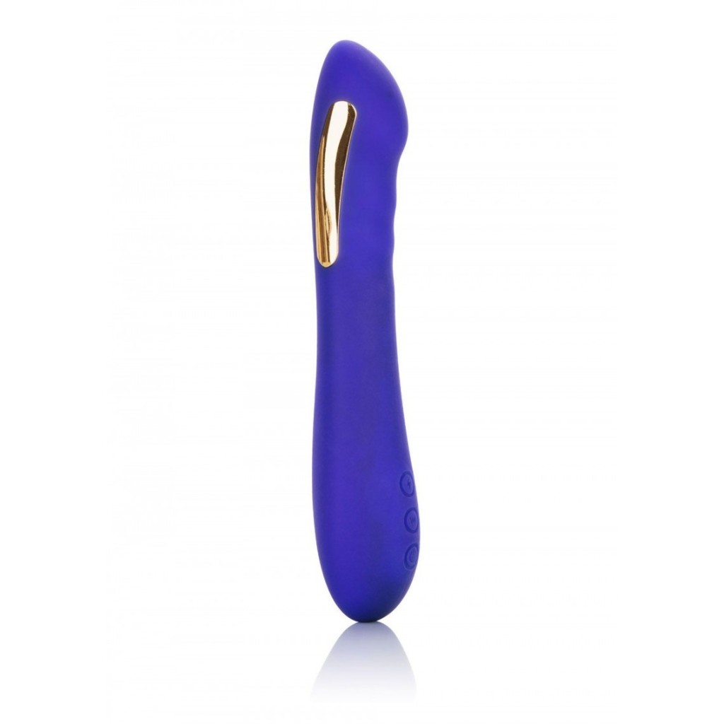 Vibratore vaginale anale stimolatore clitoride con scarica elettrica dildo fallo vibrante in silicone