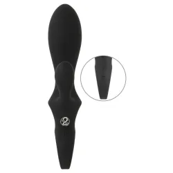 Vibratore rabbit gonfiabile nero Vibratore rabbit gonfiabile nero