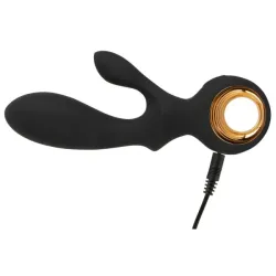 Vibratore rabbit gonfiabile nero Vibratore rabbit gonfiabile nero