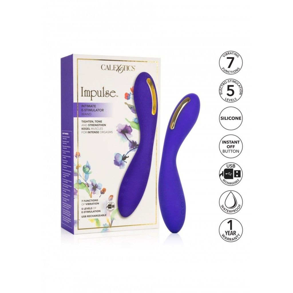 Vibratore stimolatore vaginale anale dildo fallo in silicone vibrante con scarica elettrica  impulse