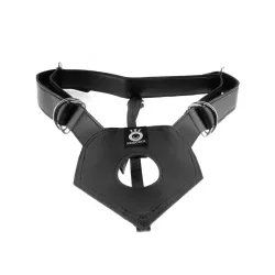 Imbracatura per dildo Play Hard nera Imbracatura per dildo Play Hard nera