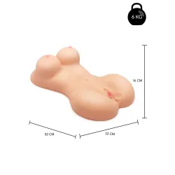 Mezzo busto realistico masturbatore uomo Mezzo busto realistico masturbatore uomo
