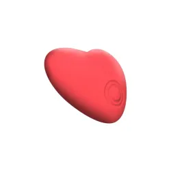 Stimolatore pulsante clitoride cuore rosso Stimolatore pulsante clitoride cuore rosso