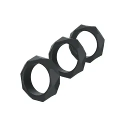 Anelli fallici kit 3 Heavy C-Ring Set Anelli fallici kit 3 Heavy C-Ring Set
