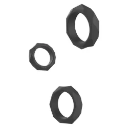 Anelli fallici kit 3 Heavy C-Ring Set Anelli fallici kit 3 Heavy C-Ring Set