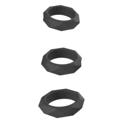 Anelli fallici kit 3 Heavy C-Ring Set Anelli fallici kit 3 Heavy C-Ring Set
