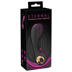 Vibratore Punto G pieghevole nero Vibratore Punto G pieghevole nero