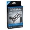 Gabbia pene + anello vibrante X-tensions nera Gabbia pene + anello vibrante X-tensions nera