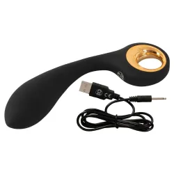 Vibratore Punto G pieghevole nero Vibratore Punto G pieghevole nero