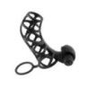 Gabbia pene + anello vibrante X-tensions nera Gabbia pene + anello vibrante X-tensions nera