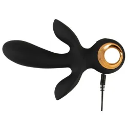 Vibratore triplo gonfiabile nero Eternal Vibratore triplo gonfiabile nero Eternal