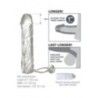 Guaina fallica vibrante X-tensions 15,5 cm Guaina fallica vibrante X-tensions 15,5 cm