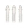 Guaine prolunga pene set 3 pz trasparente Guaine prolunga pene set 3 pz trasparente