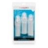 Guaine prolunga pene set 3 pz trasparente Guaine prolunga pene set 3 pz trasparente