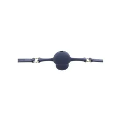 Ball gag traspirante in silicone blu Taboom Ball gag traspirante in silicone blu Taboom