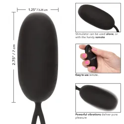 Ovetto vibrante nero con telecomando Ovetto vibrante nero con telecomando