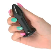 Plug anale trainer nero Small 8,5 cm