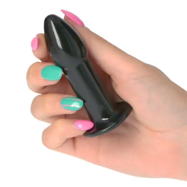 Plug anale trainer nero Small 8,5 cm
