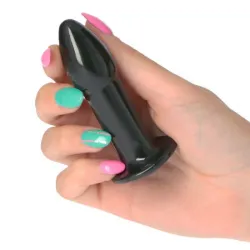 Plug anale trainer nero Small 8,5 cm Plug anale trainer nero Small 8,5 cm