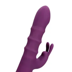 Vibratore rabbit 3 anelli mobili su e giu Vibratore rabbit 3 anelli mobili su e giu