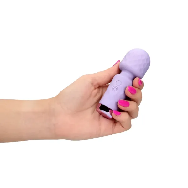 Mini Wand vibratore lilla