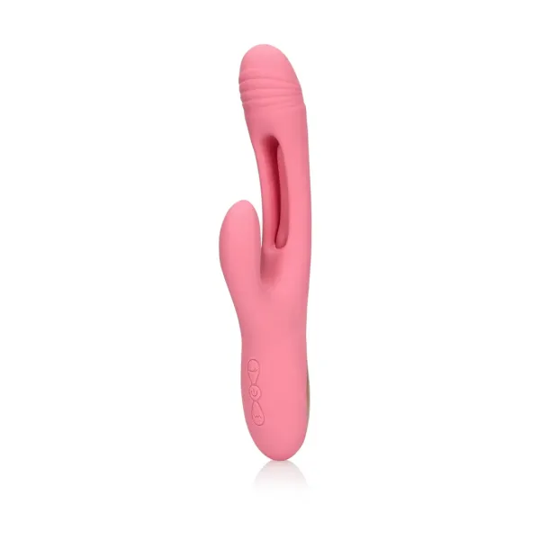 Vibratore rabbit Flapping G-Spot rosa