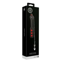 Sculacciatore Paddle con plug anale metallo Sculacciatore Paddle con plug anale metallo