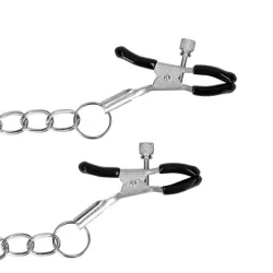 O-Ring Gag con pinze capezzoli Ouch! O-Ring Gag con pinze capezzoli Ouch!