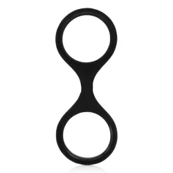 Manette erotiche in Silicone nero Manette erotiche in Silicone nero