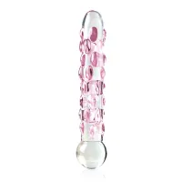 Fallo in vetro a pois rosa Icicles No 7