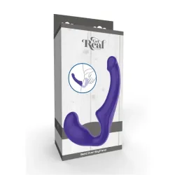 Vibratore indossabile donna strapon viola Vibratore indossabile donna strapon viola