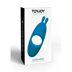 Anello pene Superhero per coppie blu Anello pene Superhero per coppie blu