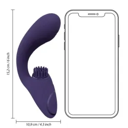 Stimolatore G-Spot e stimola clitoride viola Stimolatore G-Spot e stimola clitoride viola