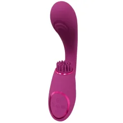Stimolatore G-Spot e stimola clitoride fucsia Stimolatore G-Spot e stimola clitoride fucsia