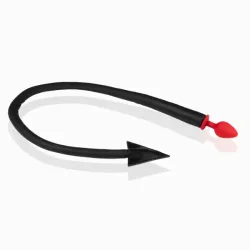 Plug Anale silicone con Coda Diavolo Plug Anale silicone con Coda Diavolo