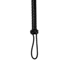 Frusta BDSM pelle vegana con nodo 122 cm Frusta BDSM pelle vegana con nodo 122 cm