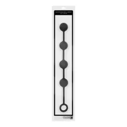 Palline anali nere silicone misura media Palline anali nere silicone misura media