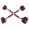 Kit costrittivo hogtie polsiere cavigliere Kit costrittivo hogtie polsiere cavigliere