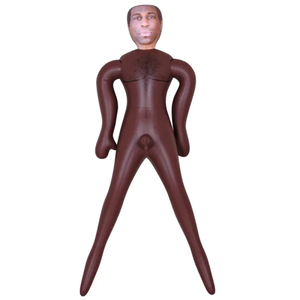 Bambolo gonfiabile pelle scura Mista Cool