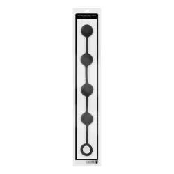 Palline anali nere silicone misura large Palline anali nere silicone misura large