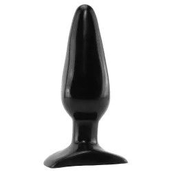Plug anale liscio medium nero Plug anale liscio medium nero