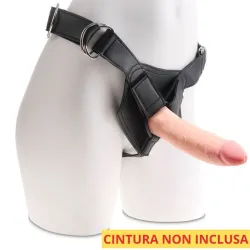 Dildo Realistico 3D pelle chiara 20 cm Dildo Realistico 3D pelle chiara 20 cm