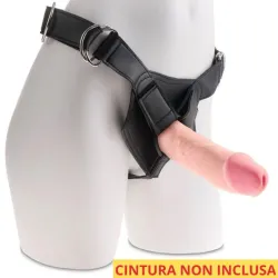 Dildo Realistico 3D pelle chiara 25 cm Dildo Realistico 3D pelle chiara 25 cm