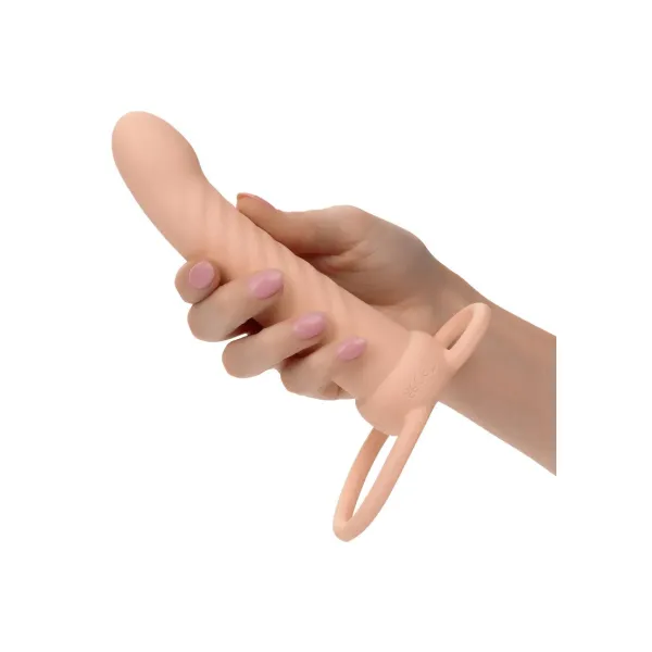 Vibratore indossabile DP chiaro 15 cm