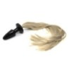 Butt plug coda cavallo chiara 42 cm Butt plug coda cavallo chiara 42 cm