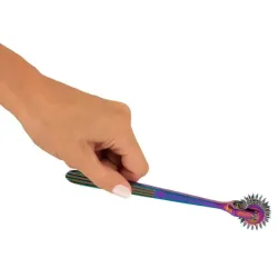 Rotella di Wartenberg a 3 file arcobaleno Rotella di Wartenberg a 3 file arcobaleno