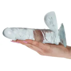 Fallo realistico jelly trasparente 16,5 cm Fallo realistico jelly trasparente 16,5 cm